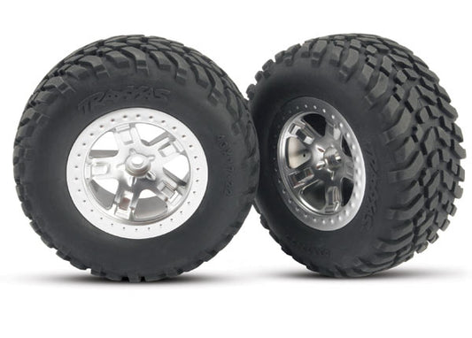 Traxxas 5875 T&W Sct Stn Chrm/Sct Of/R Frnt