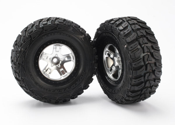 Traxxas 5881 T&W Stn Chrm,Blk/Kuhmo Frnt Ti