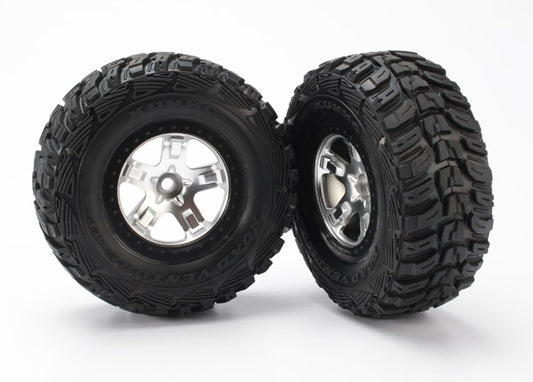 Traxxas 5881 T&W Stn Chrm,Blk/Kuhmo Frnt Ti