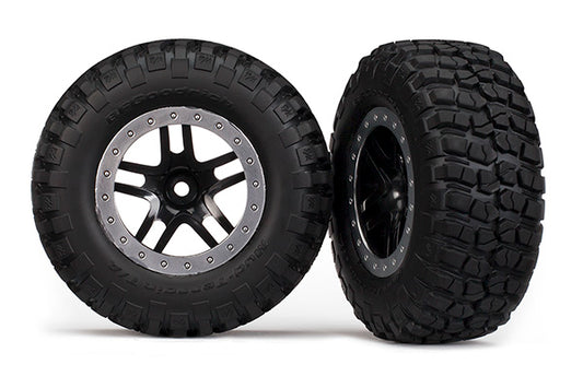 Traxxas 5885 T&W Ss Blk,Stn Chrm/Bfg Mt Frn