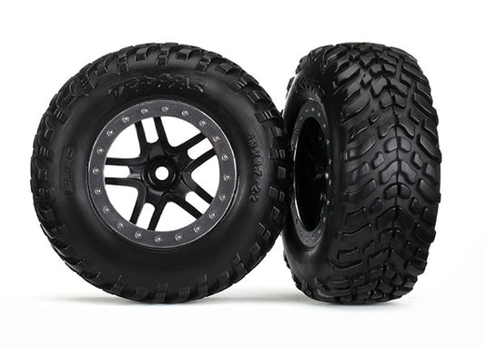 Traxxas 5889R T&W Sct Ss Blk,Stn Chrm/S1 Tsm