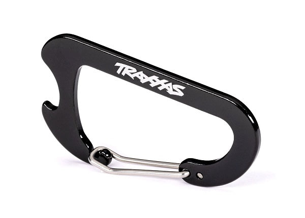 Traxxas 61660 Carabiner: Traxxas - Black With Bottle Opener