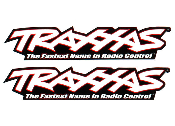 Traxxas 6168 Trx 7" Black Sticker 100/Pack