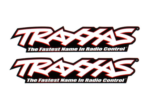 Traxxas 6169 Trx 4.5" Black Sticker Retail 50/Pk