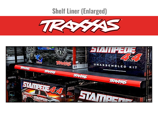 Traxxas 61748 Dealer Shelf Liner Red Adh Vinyl - 48"