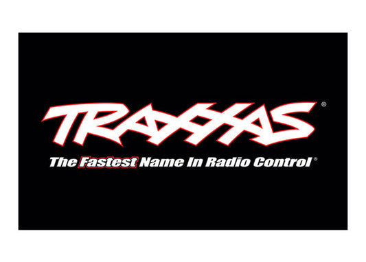 Traxxas 61849 3' X 5' Traxxas Logo Flag Blk
