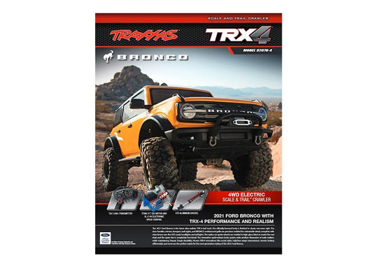 Traxxas 61858 Dealer Catalog, 2021 Bronco