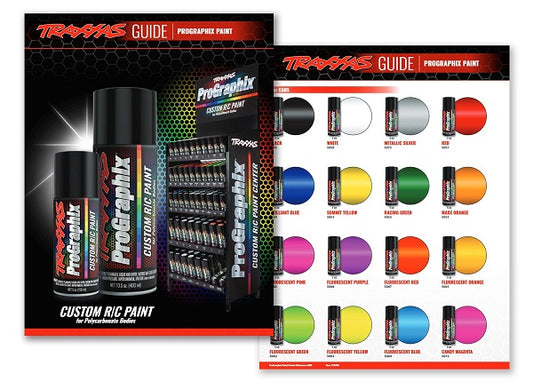 Traxxas 61890 Prographix Paint Dlr Ref Sheet