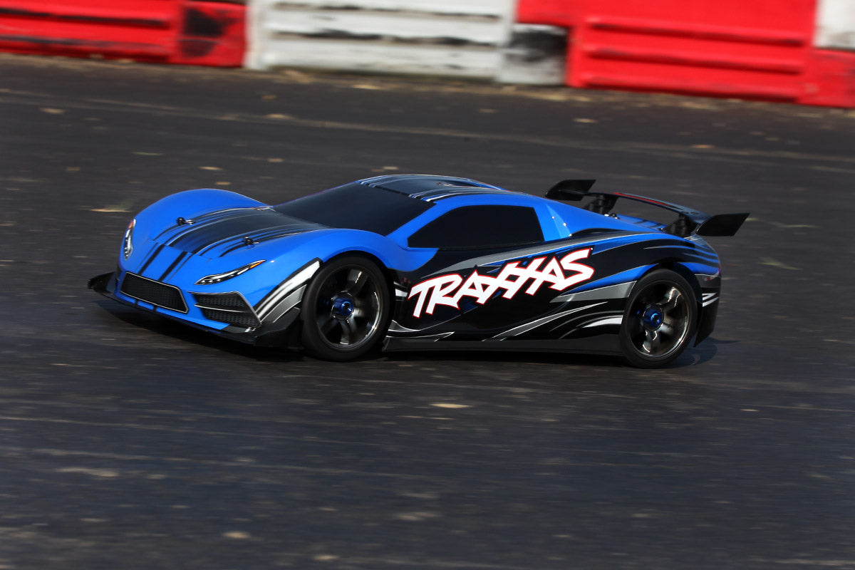 Traxxas 64077-3-Bluex Xo-1 Awd Supercar No Batt Tsm