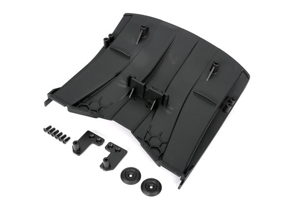 Traxxas 6436X Diffuser Rear/Wing/Washers
