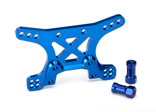 Traxxas 6440 Shock Tower Front Blue Xo-1