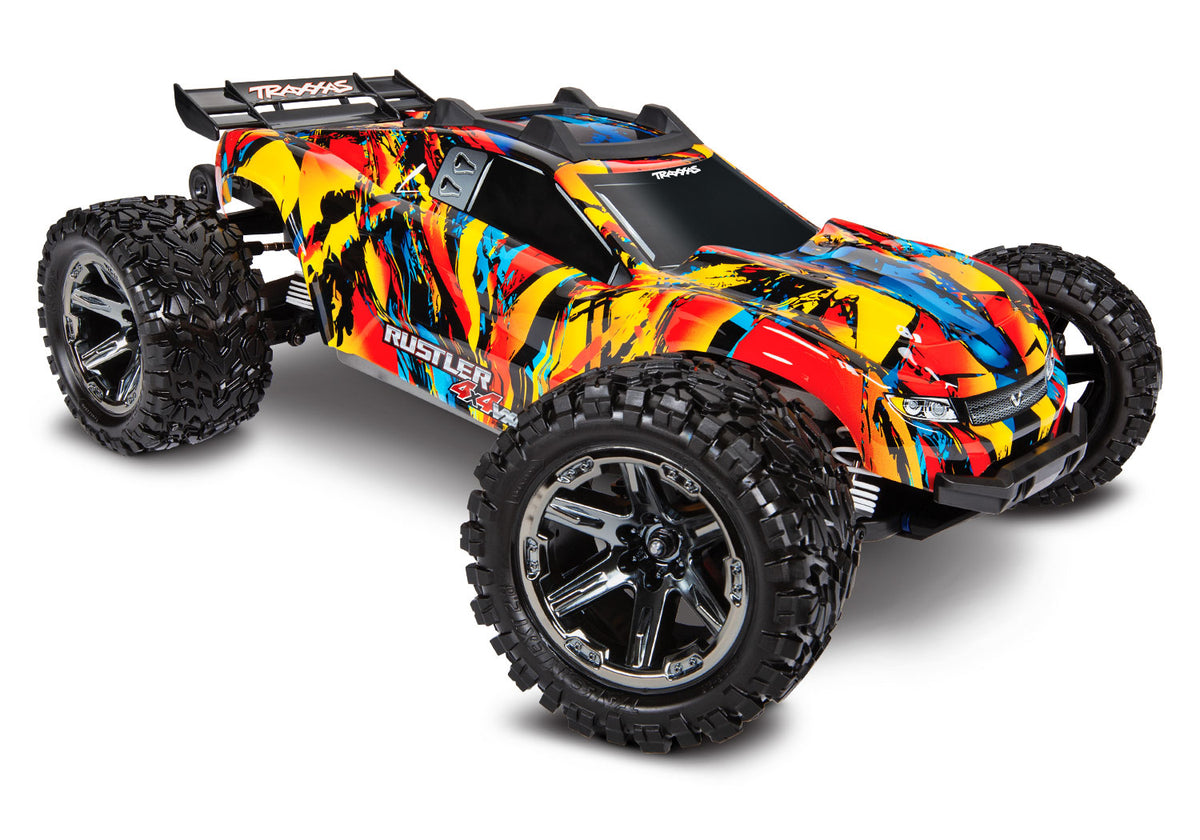 Traxxas 67076-4-Slrf Rustler Vxl 4X4 Brushless