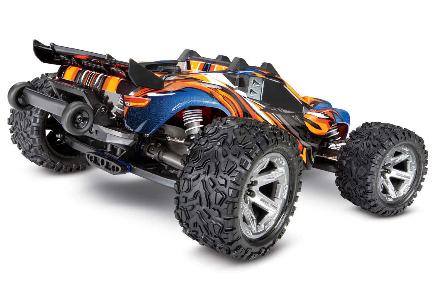 Traxxas 67076-4-Orng Rustler Vxl 4X4 Brushless