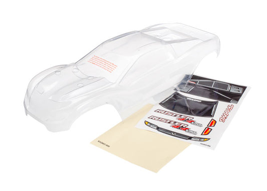 Traxxas 6717 Body Rustler 4X4 Clear