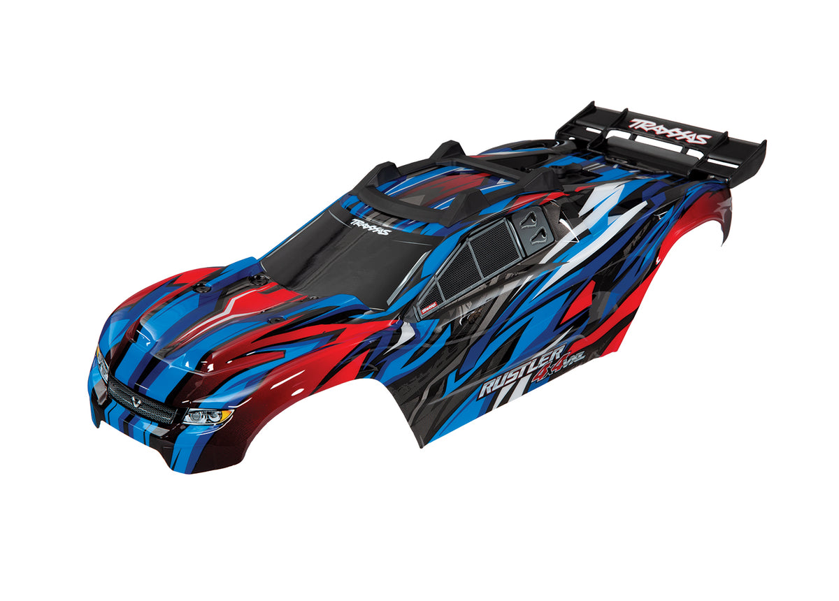 Traxxas 6717A Body Rustler 4X4 Vxl Blue