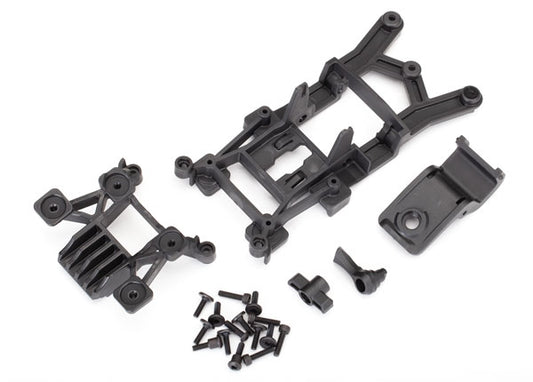 Traxxas 6720 Body Mounts F&R Rustler 4X4