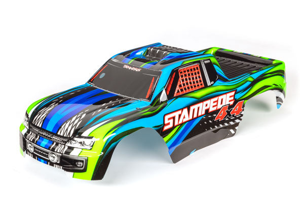 Traxxas 6729X Stampede 4X4, Body, Blue