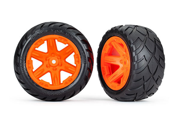 Traxxas 6768A T&W Rxt Orng Anaconda 2Wd Rear
