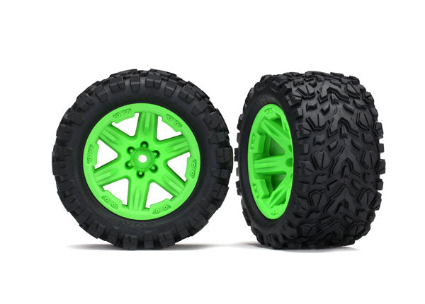 Traxxas 6773G T&W Rxt Grn 2.8/Talon Ext Tsm