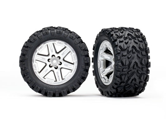 Traxxas 6773R T&W Rxt Stn Chrm/Talon Ext Tsm