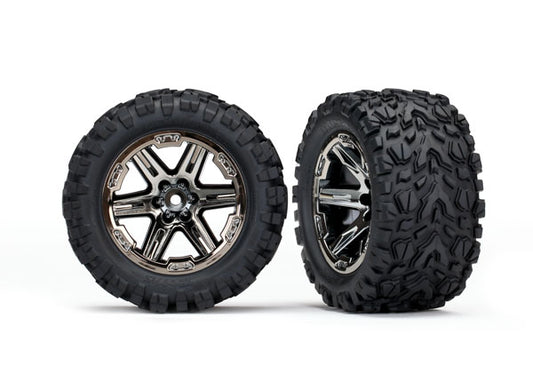 Traxxas 6773X T&W Rxt Blk Chrm/Talon Ext