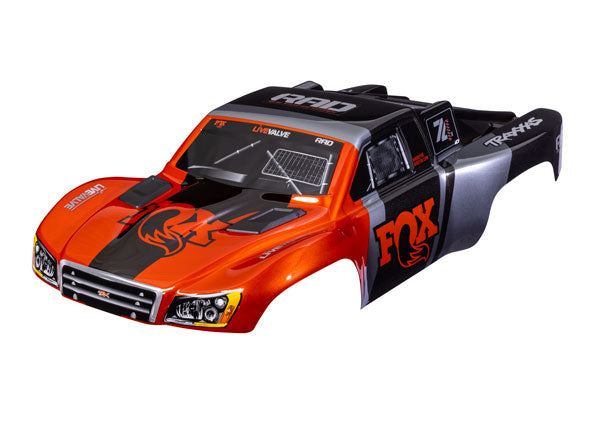 Traxxas 6849-Fox Body Slash Vxl Fox Clipless