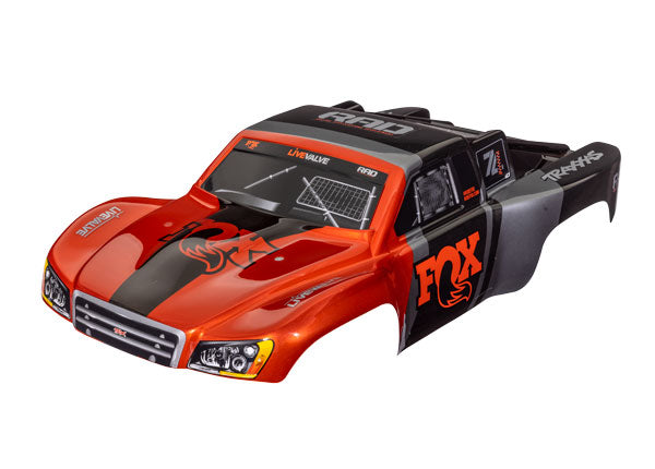 Traxxas 6849R Slash Vxl 2Wd, Body, Fox