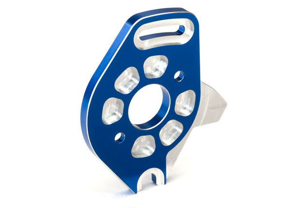 Traxxas 6890X Motor Plate Blue 4X4