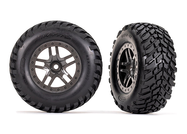 Traxxas 6964 T&W, Gray Ss Whl/Offroad Tsm