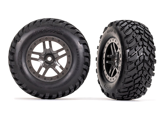 Traxxas 6964 T&W, Gray Ss Whl/Offroad Tsm