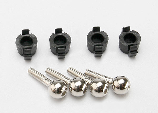 Traxxas 7033 Pivot Balls/Caps (4)
