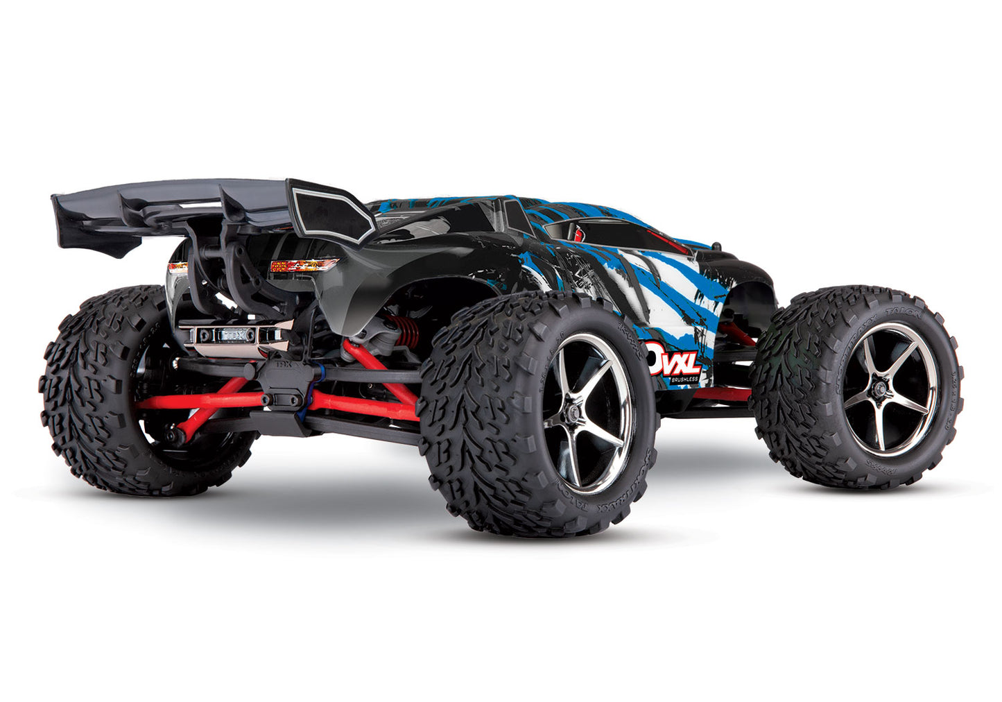 Traxxas 71076-8-Bluex 1/16 E-Revo Vxl Rtr W/Tsm