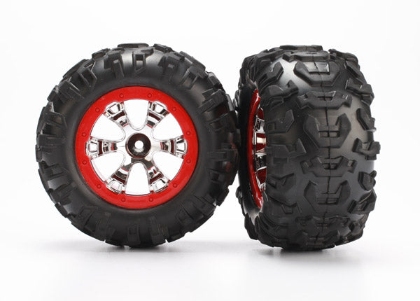 Traxxas 7272 T&W Geode Chrm,Red/Canyon At