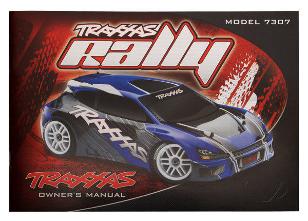 Traxxas 7399 Owners Manual Trx 1/16 Rally