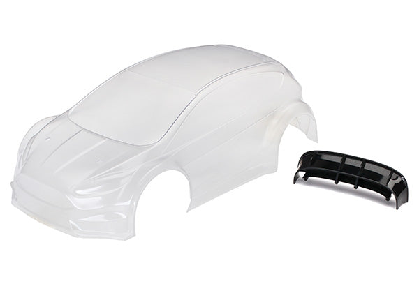 Traxxas 7412 Body 1/10 Rally Fiesta St Clr