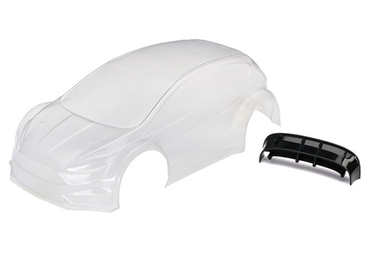 Traxxas 7412 Body 1/10 Rally Fiesta St Clr