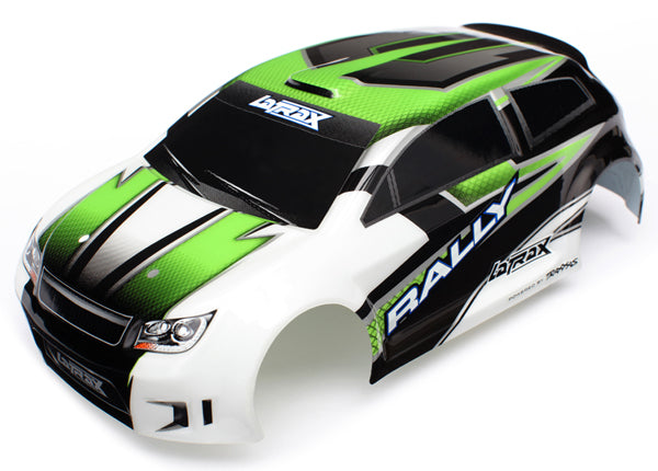 Traxxas 7513 Body 1/18 Latrax Rally Grn