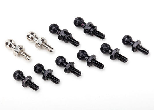Traxxas 7540X Pivot Balls Slvr/Blk/Lng Ltrx