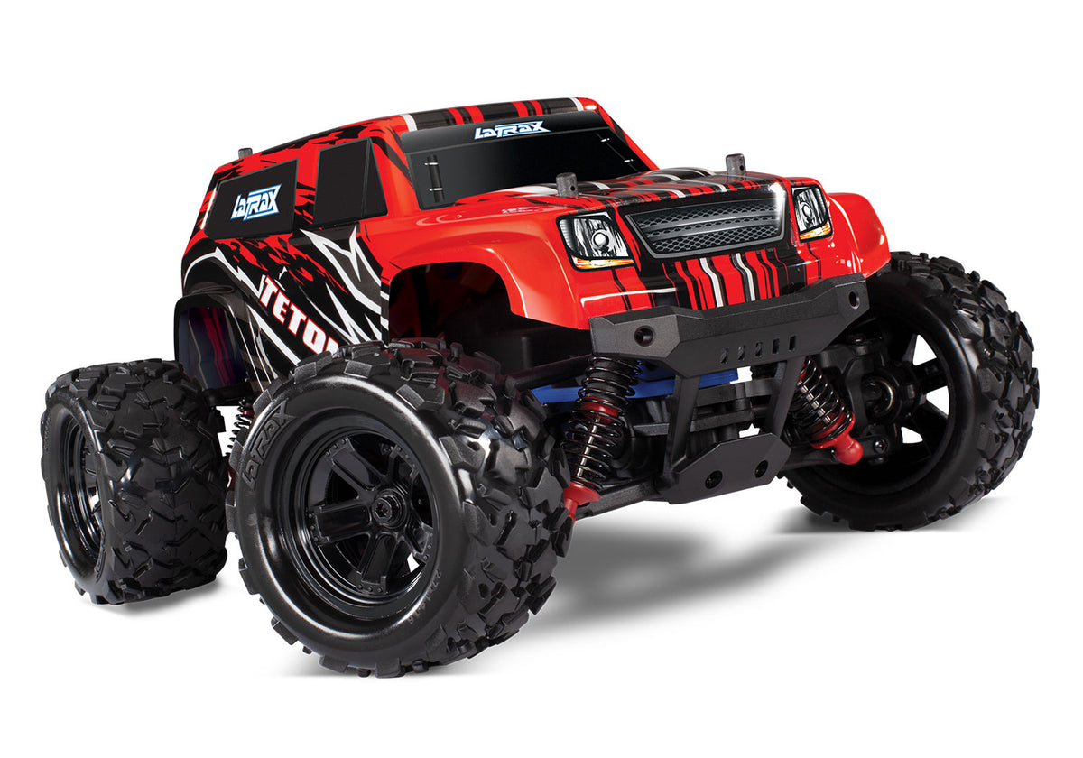 Traxxas 76054-5-Redx 1/18 Latrax Teton With Ac Chgr