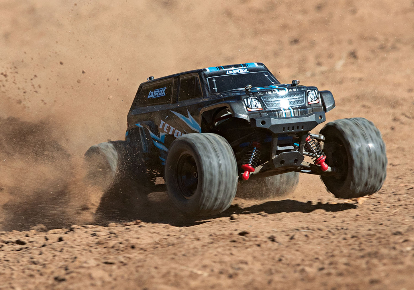 Traxxas 76054-5-Blk 1/18 Latrax Teton With Ac Chgr