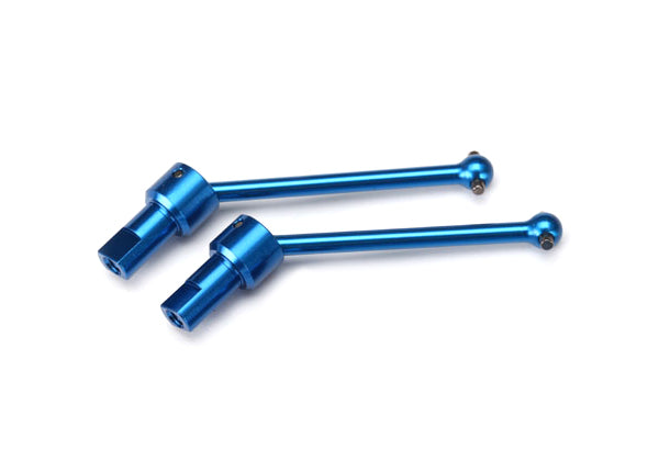 Traxxas 7650R Driveshafts Aluminum Blue F&R