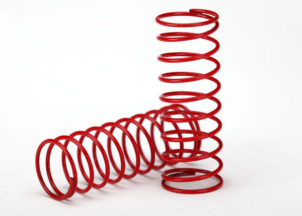 Traxxas 7666 Springs Gtr .314 Rate Red