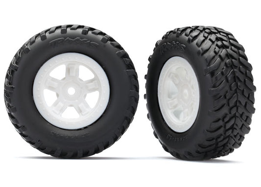 Traxxas 7674X T&W Sct Wht Whl/Of/R Rcng