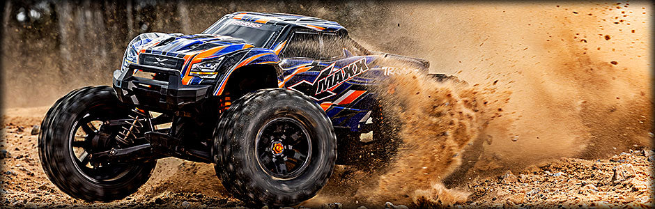 Traxxas 77096-4-Orng X-Maxx 8S Esc Belted
