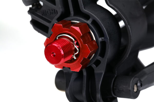 Traxxas 7756R Wheel Hub X-Maxx Aluminum Red