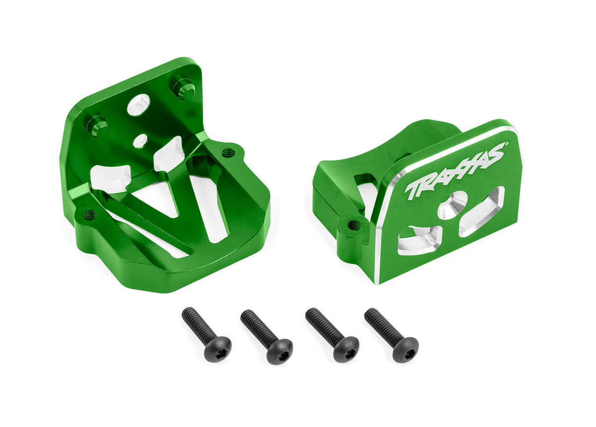 Traxxas 7760-Grn Motor Mount Alum Grn (F&R)