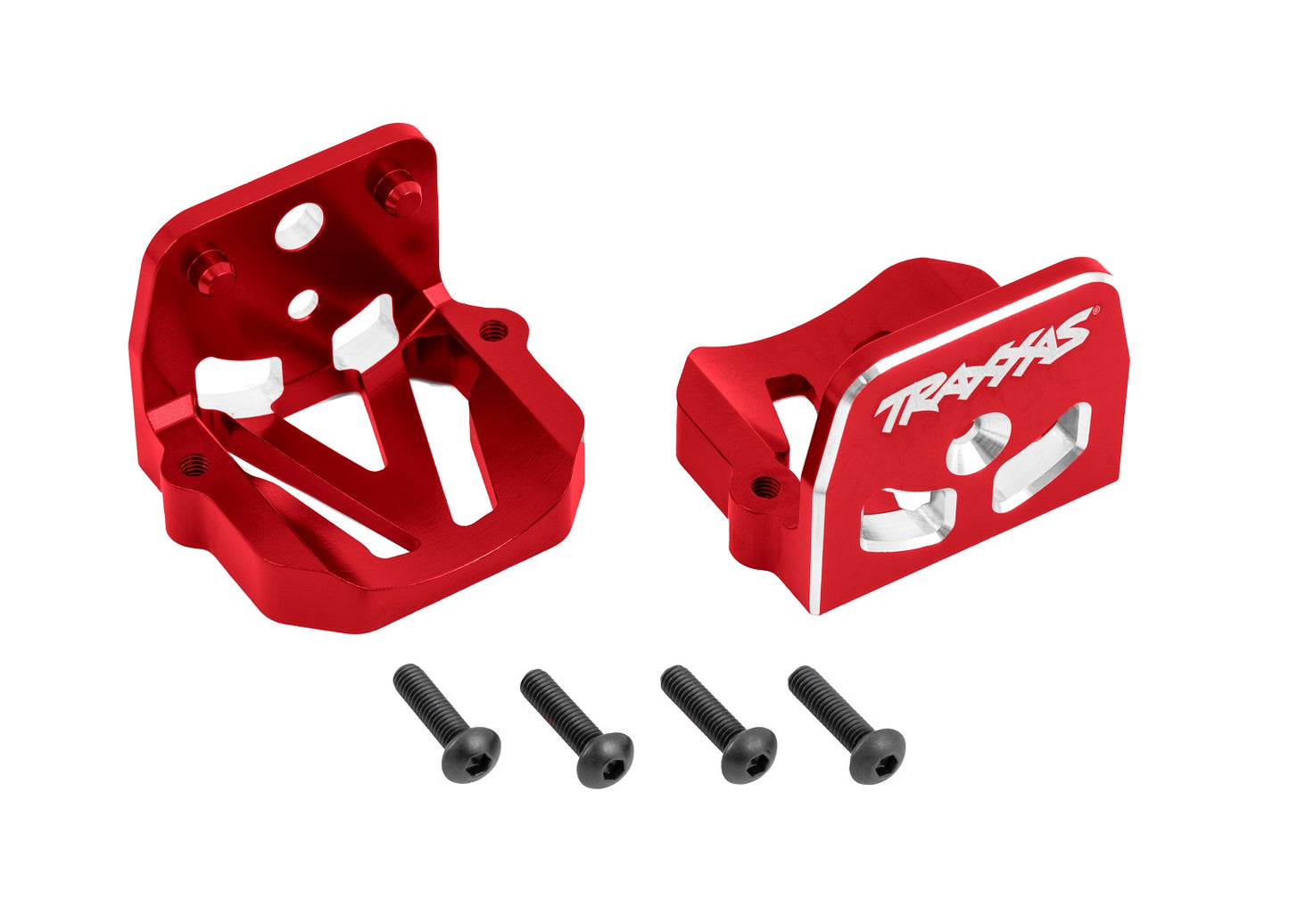 Traxxas 7760-Red Motor Mount Alum Red (F&R)