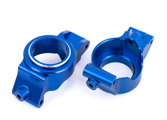Traxxas 7832-Blue Caster Blocks Alum Blue
