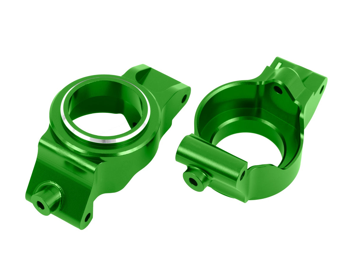Traxxas 7832-Grn Caster Blocks Alum Grn
