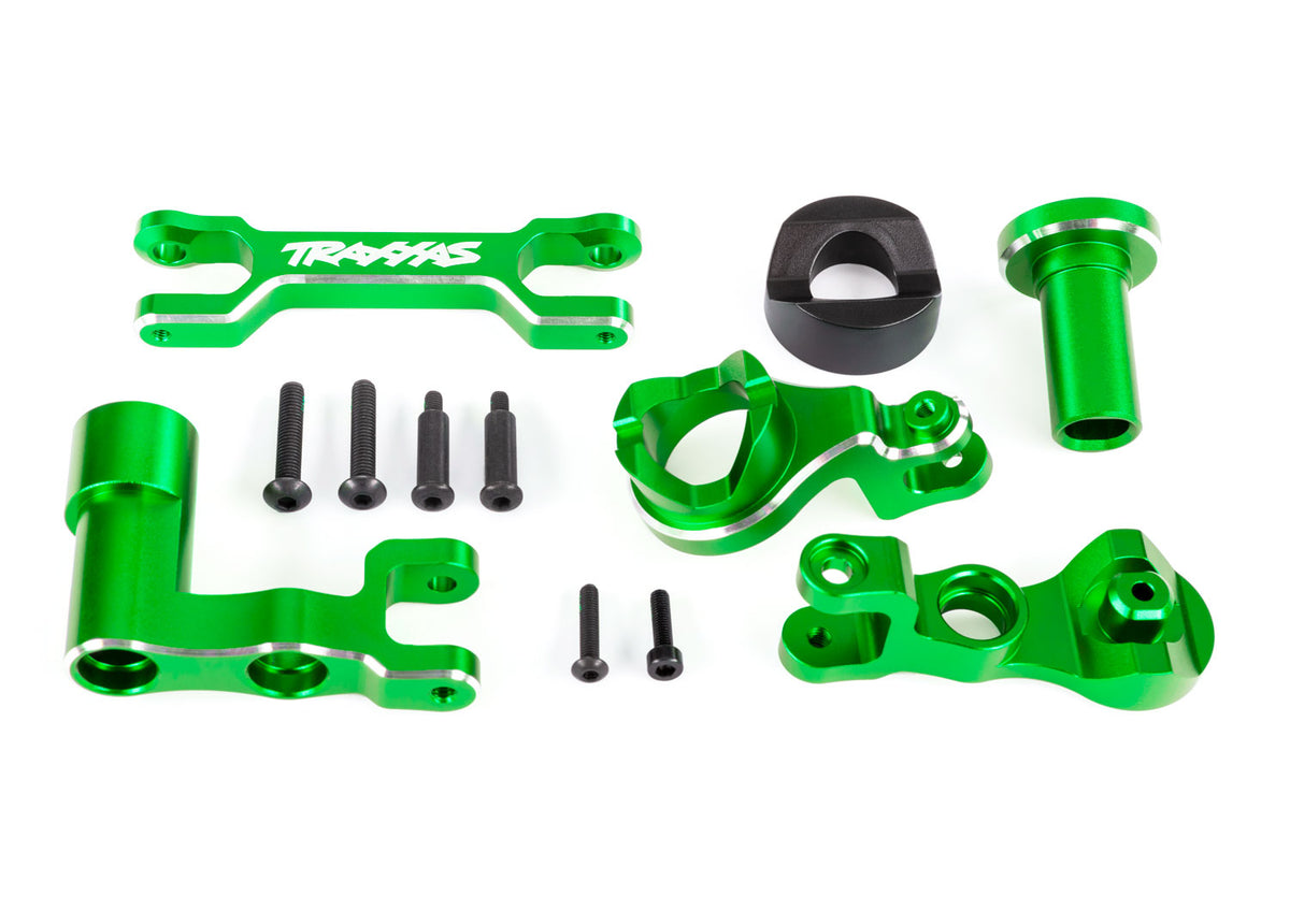 Traxxas 7843-Grn Steering Bellcranks Alum Grn
